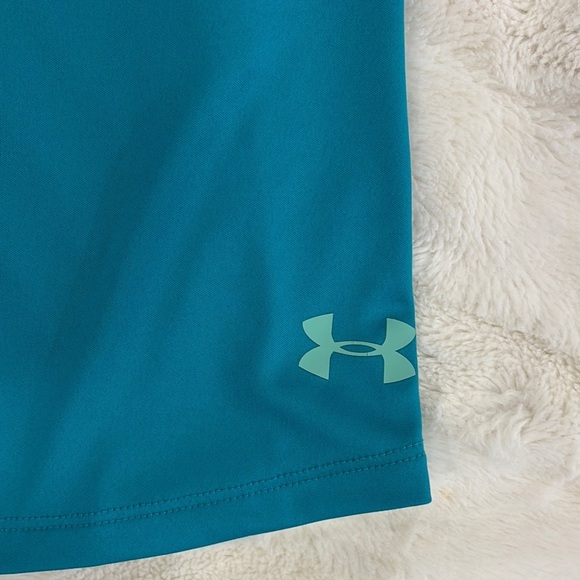 Under Armour Blue and green athletic tank top size youth large - Picture 2 of 4